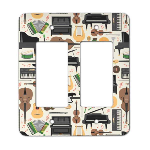 Custom Musical Instruments Rocker Style Light Switch Cover - Two Switch