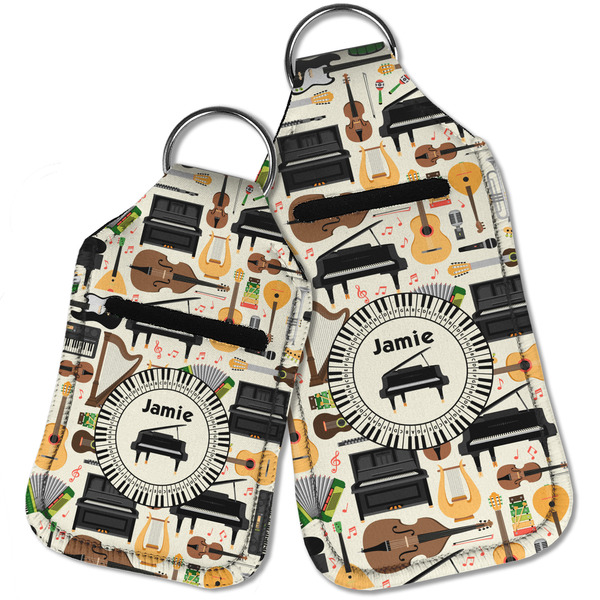 Musical Instruments Sanitizer Holder Keychain - Parent Main