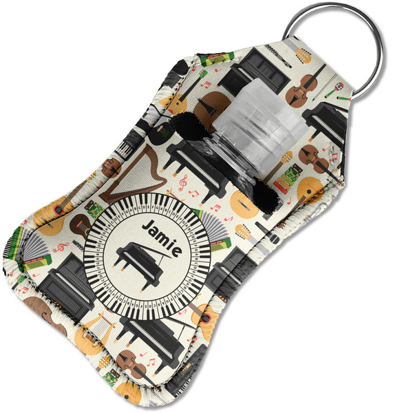 Musical Instruments Sanitizer Holder Keychain - Small in Case