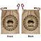 Musical Instruments Santa Sack - Front & Back
