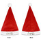 Musical Instruments Santa Hats - Front and Back (Double Sided Print) APPROVAL