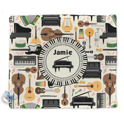 Musical Instruments Security Blanket - Single Sided (Personalized)