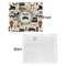 Musical Instruments Security Blanket - Front & White Back View