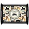 Musical Instruments Serving Tray Black Large - Main