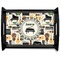Musical Instruments Black Wooden Tray - Large (Personalized)