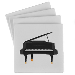Musical Instruments Absorbent Stone Coasters - Set of 4