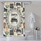 Musical Instruments Shower Curtain Lifestyle