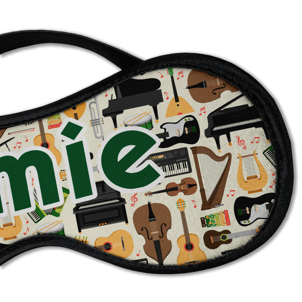 Musical Instruments Sleeping Eye Mask - DETAIL Large