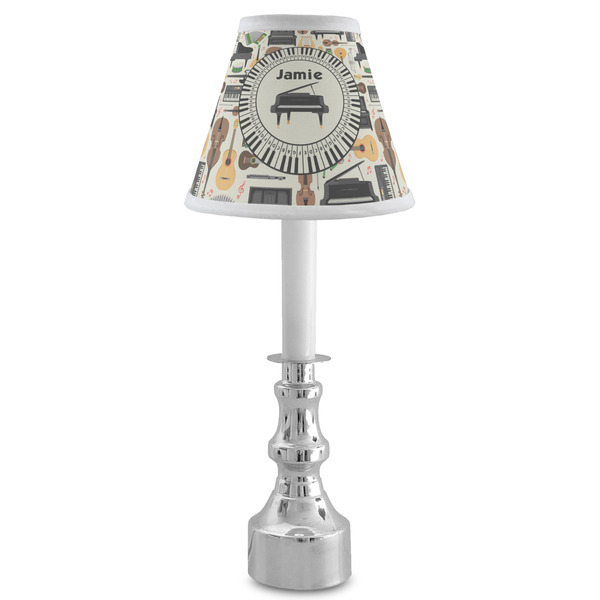 Musical Instruments Small Chandelier Lamp - LIFESTYLE (on candle stick)