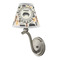 Musical Instruments Small Chandelier Lamp - LIFESTYLE (on wall lamp)