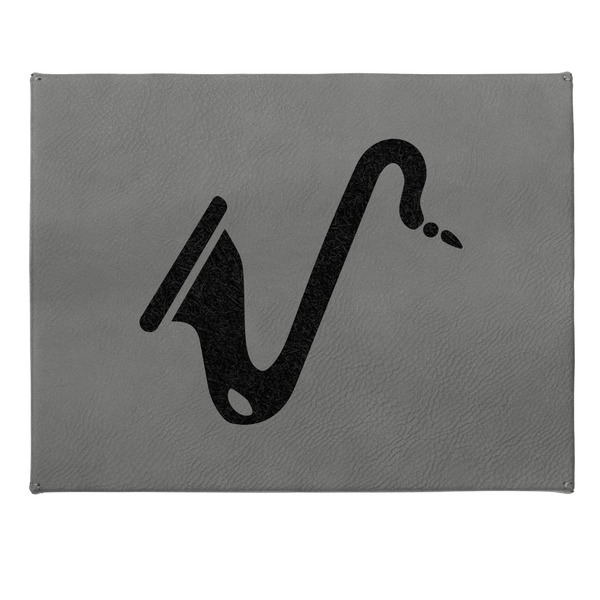 Musical Instruments Small Engraved Gift Box with Leather Lid - Approval