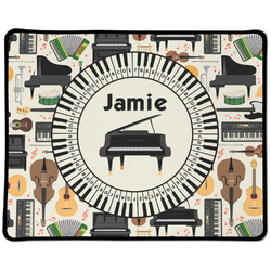 Musical Instruments Large Gaming Mouse Pad - 12.5" x 10" (Personalized)