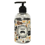 Musical Instruments Plastic Soap / Lotion Dispenser (8 oz - Small - Black) (Personalized)