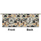 Musical Instruments Small Zipper Pouch Approval (Front and Back)