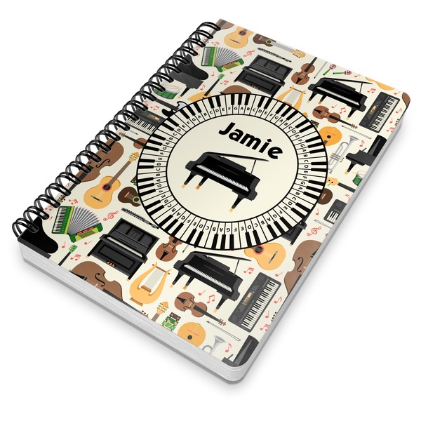 Musical Instruments Spiral Journal 7 x 10 - Main