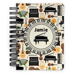 Musical Instruments Spiral Notebook - 5x7 w/ Name or Text