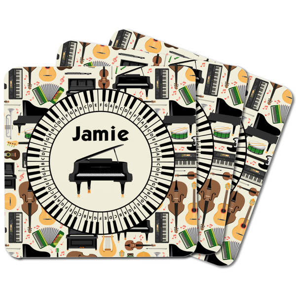 Musical Instruments Square Fridge Magnet - MAIN