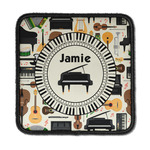 Musical Instruments Iron On Square Patch w/ Name or Text