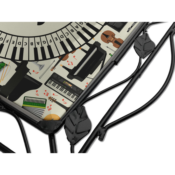 Musical Instruments Square Trivet - Detail