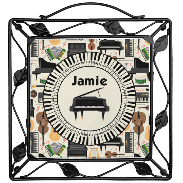 Custom Musical Instruments Square Trivet (Personalized)