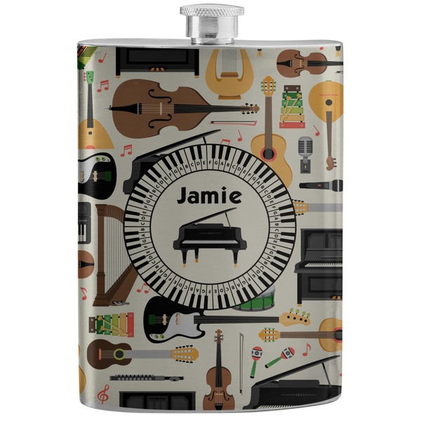 Custom Musical Instruments Stainless Steel Flask (Personalized)