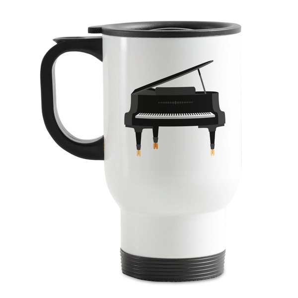 Custom Musical Instruments Stainless Steel Travel Mug with Handle