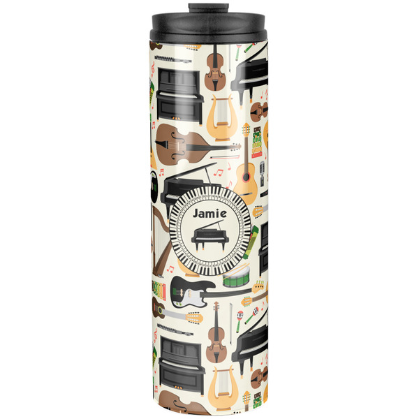 Custom Musical Instruments Stainless Steel Skinny Tumbler - 20 oz (Personalized)