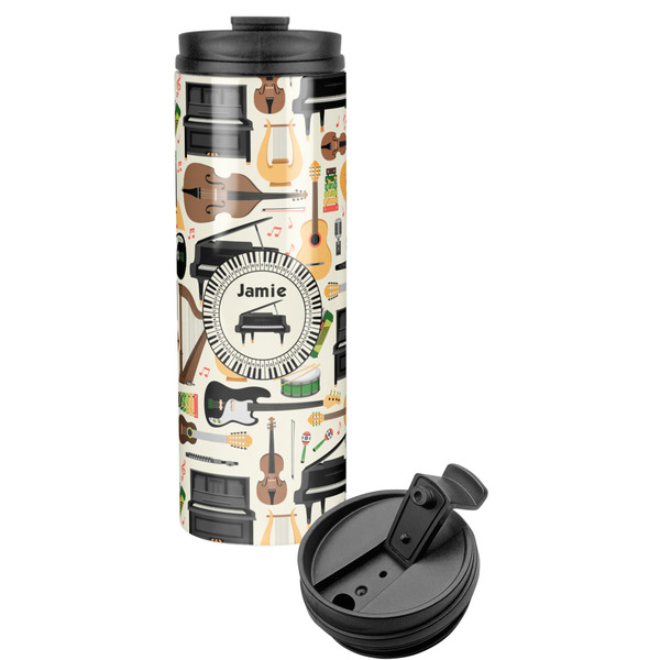 Custom Musical Instruments Stainless Steel Skinny Tumbler (Personalized)
