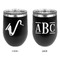 Musical Instruments Stainless Wine Tumblers - Black - Double Sided - Approval