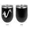 Musical Instruments Stainless Wine Tumblers - Black - Single Sided - Approval