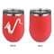 Musical Instruments Stainless Wine Tumblers - Coral - Single Sided - Approval