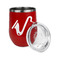 Musical Instruments Stainless Wine Tumblers - Red - Double Sided - Alt View