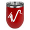 Musical Instruments Stainless Wine Tumblers - Red - Single Sided - Front