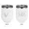 Musical Instruments Stainless Wine Tumblers - White - Double Sided - Approval