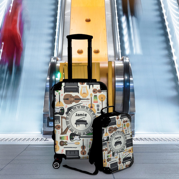 Musical Instruments Suitcase Set 4 - IN CONTEXT