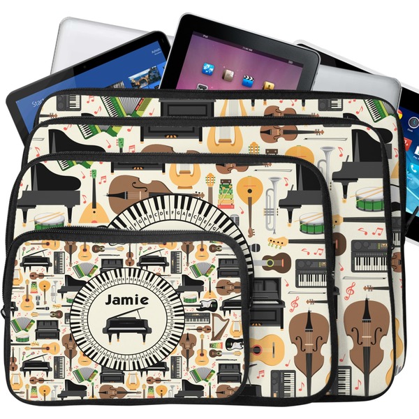 Musical Instruments Tablet & Laptop Case Sizes