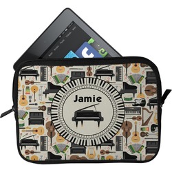 Musical Instruments Tablet Case / Sleeve - Small (Personalized)