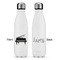 Musical Instruments Tapered Water Bottle - Apvl