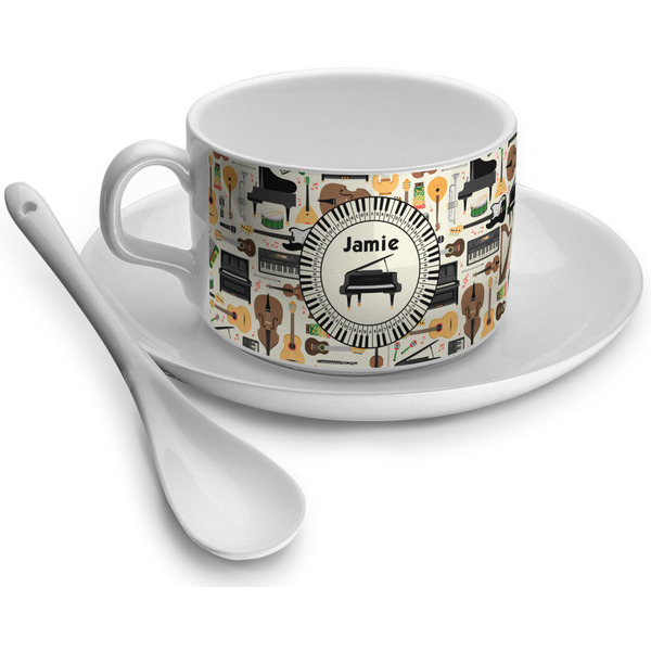Custom Musical Instruments Tea Cup (Personalized)