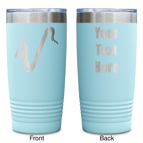 Musical Instruments Teal Polar Camel Tumbler - 20oz -Double Sided - Approval