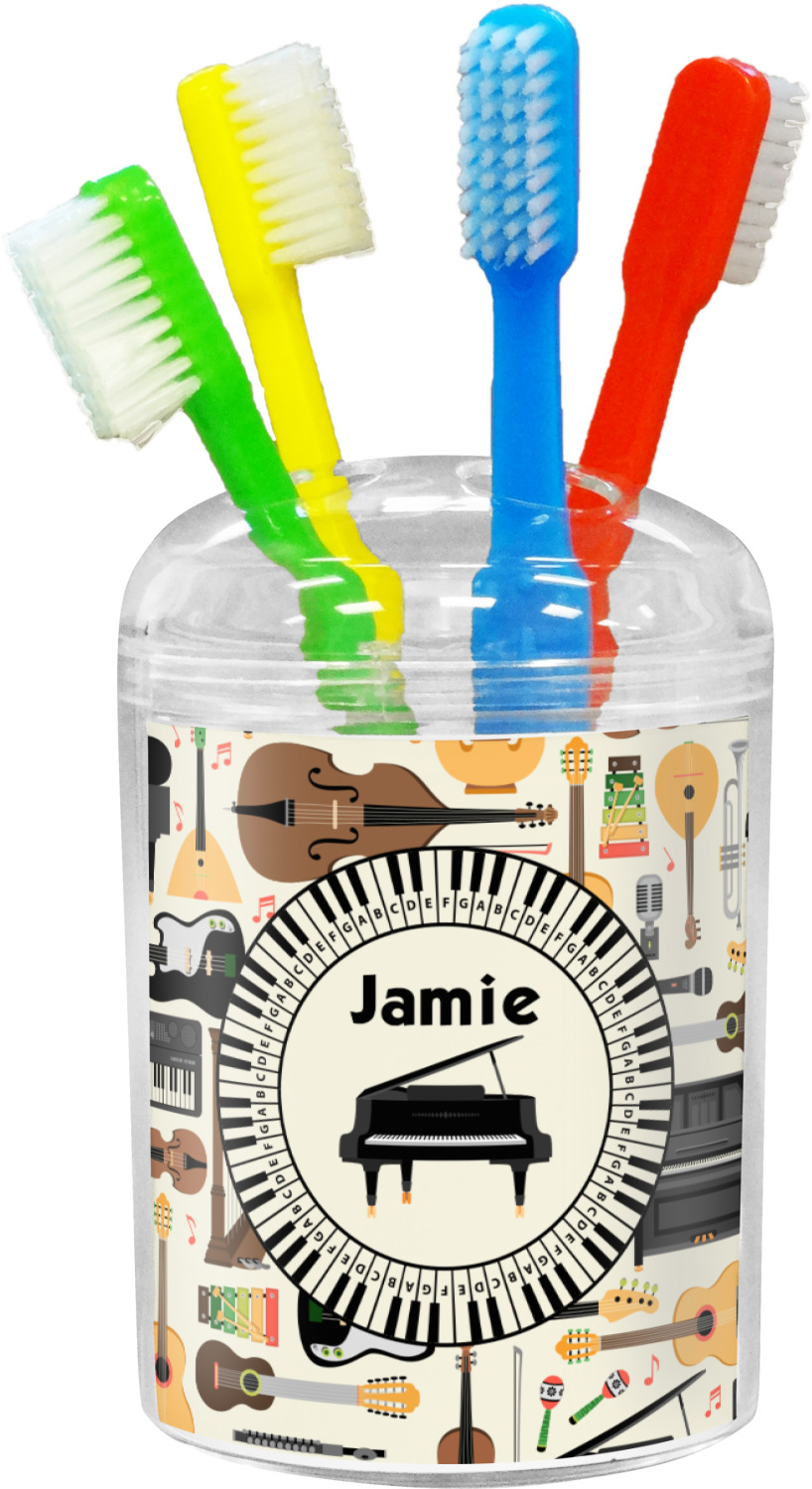 Musical Instruments Toothbrush Holder (Personalized) YouCustomizeIt