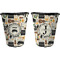 Musical Instruments Trash Can Black - Front and Back - Apvl