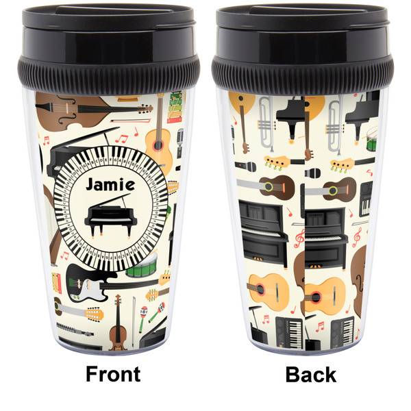 Musical Instruments Travel Mug Approval (Personalized)