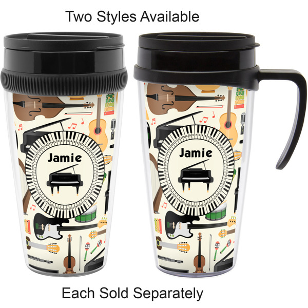 Musical Instruments Travel Mugs - with & without Handle