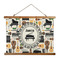 Musical Instruments Wall Hanging Tapestry - Wide (Personalized)