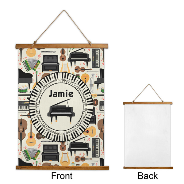 Musical Instruments Wall Hanging Tapestry - Portrait - APPROVAL