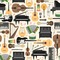 Musical Instruments Wallpaper Square
