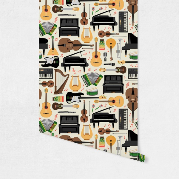 Musical Instruments Wallpaper on Wall