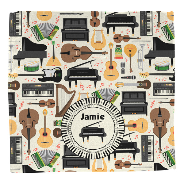 Musical Instruments Washcloth - Front - No Soap