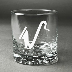 Musical Instruments Whiskey Glass - Engraved